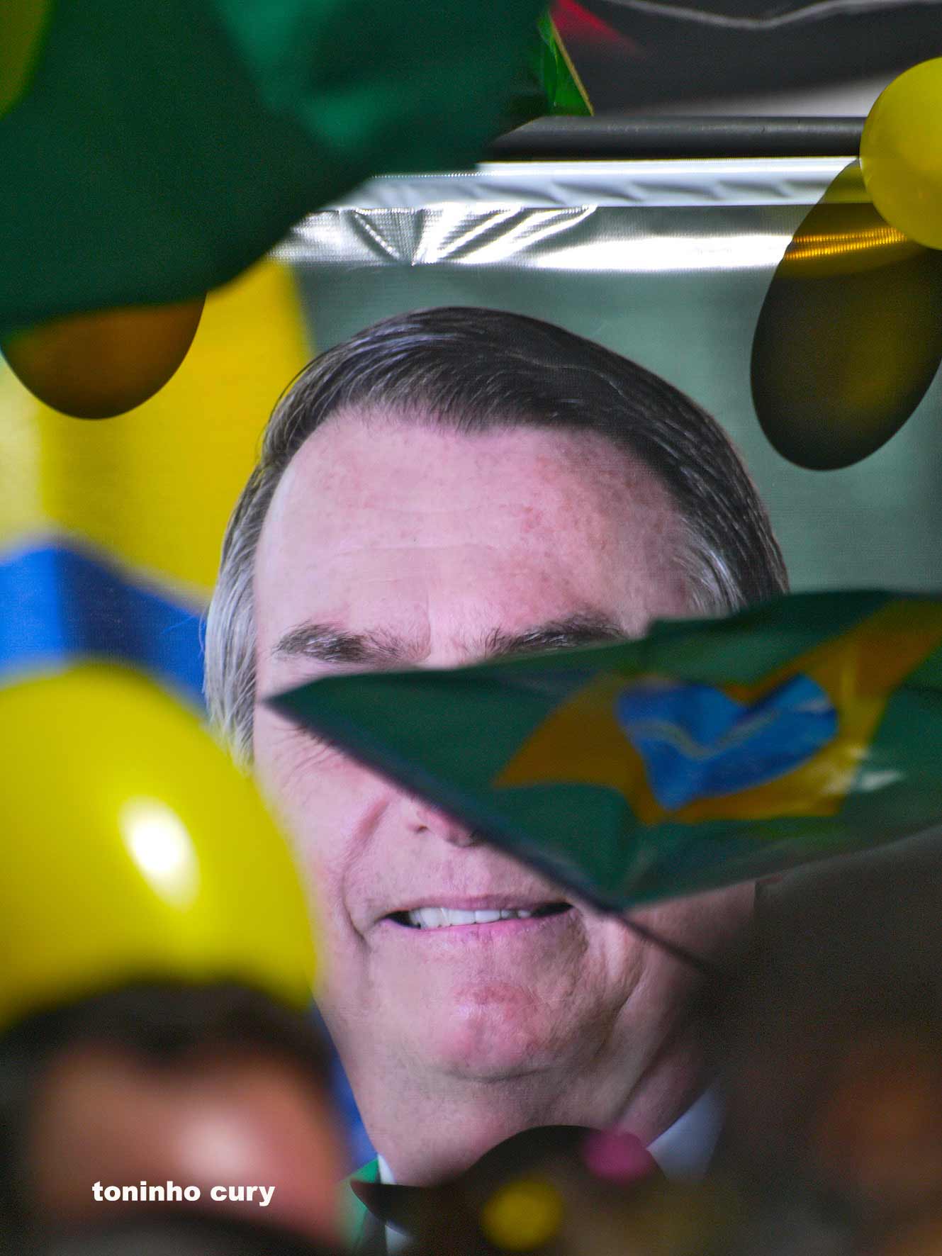 Ato de apoio a Jair Bolsonaro