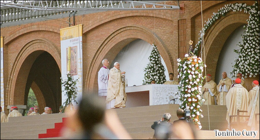 Bento XVI no Brasil / Frei Galvão